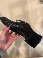 AMBIORIX veterschoenen gevlochten leer (42), Kleding | Heren, Schoenen, Ophalen of Verzenden, Zo goed als nieuw, Zwart