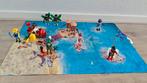 Playmobil, 11 poppetjes, bootje, schatkist, speelkaart, Ophalen of Verzenden