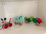 Divers baby dreumes speelgoed, nintje, ratel, puzzle, Kinderen en Baby's, Speelgoed | Houten speelgoed, Ophalen of Verzenden, Gebruikt