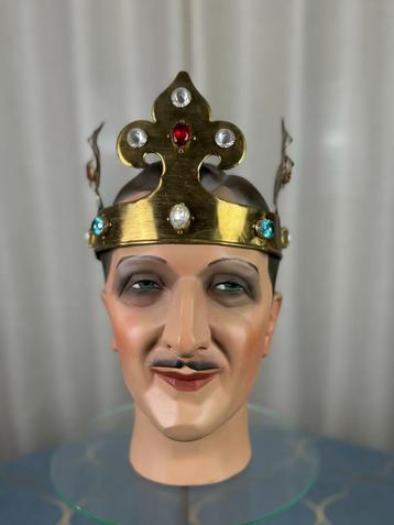 antieke theaterkroon, antieke hoofdtooi, antieke juwelen  beschikbaar voor biedingen