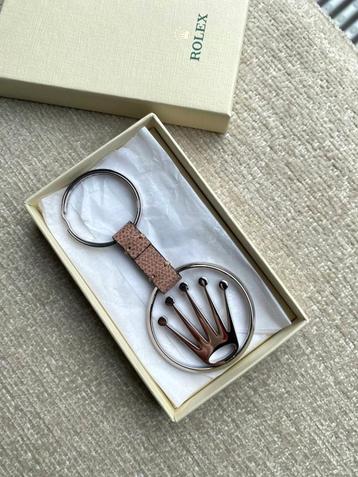 Rolex Sleutelhanger Leder Roze beschikbaar voor biedingen