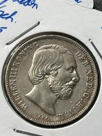 Hele mooie gulden 1863, Postzegels en Munten, Munten | Nederland, Zilver, 1 gulden, Ophalen of Verzenden, Koning Willem III
