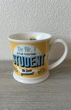 Leuke beker mok voor een student, Huis en Inrichting, Nieuw, Ophalen of Verzenden, Overige stijlen, Kop(pen) en/of Schotel(s)