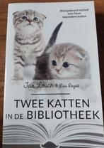 Twee katten in de Bilbliotheek Jan Louch & Lisa Rogak, Boeken, Dieren en Huisdieren, Ophalen of Verzenden, Zo goed als nieuw, Katten