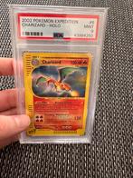 Charizard expedition PSA 9 holo, Ophalen of Verzenden, Losse kaart, Zo goed als nieuw