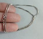 Zilveren ketting venetiaans 42,5 cm 1,6 mm 925 zilver, Ophalen of Verzenden, Nieuw, Zilver, Zilver