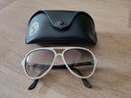 Ray-Ban CATS 5000 Heren Zonnebril met Koker, Gebruikt, Zonnebril, Wit, Ophalen of Verzenden