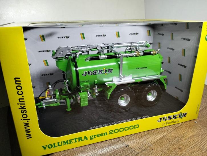 Te koop UH Joskin Volumetra Green 20.000., Hobby en Vrije tijd, Modelauto's | 1:32, Nieuw, Tractor of Landbouw, Universal Hobbies