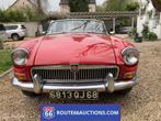 MG MGB Cabriolet | 1966 | Route 66 Auctions, Auto's, Overige carrosserieën, Zwart, Bedrijf, Handgeschakeld