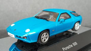 Porsche 928 Minerva blau 1:43 Autoart Millenium Pol beschikbaar voor biedingen