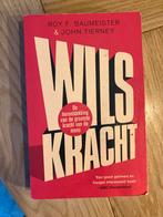 Wilskracht - Roy F. Baumeister & John Tierney, Ophalen of Verzenden, Gelezen, Overige onderwerpen