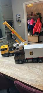 Bruder voertuigen, Ophalen of Verzenden, Zo goed als nieuw, Bus of Vrachtwagen, Lion Toys