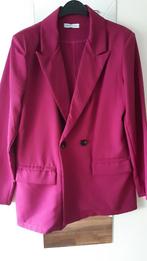 Cherry roze blazer *42*, Ophalen of Verzenden, Zo goed als nieuw, Maat 42/44 (L), Roze