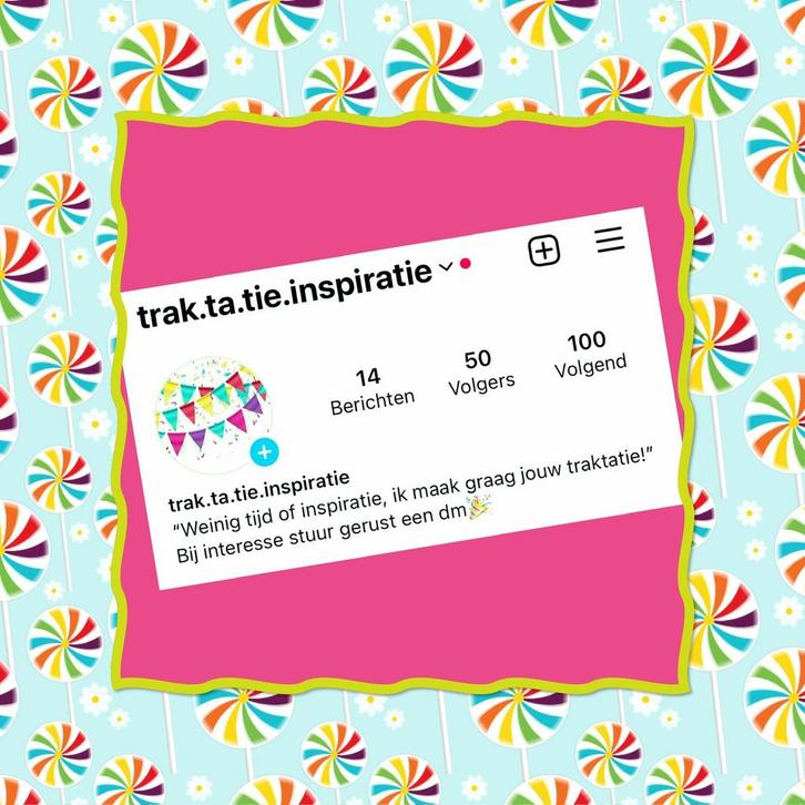 Allerlei leuke traktaties, Tickets en Kaartjes, Overige Tickets en Kaartjes, Eén persoon