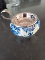 Delfts Blauw Thee Zeef met Handvat, Antiek en Kunst, Antiek | Keukenbenodigdheden, Ophalen
