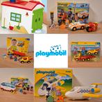 Playmobil 123 voertuigen bus autos vliegtuig garage, Ophalen of Verzenden, Zo goed als nieuw
