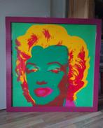 Zeefdruk Marilyn Monroe - Andy Warhol - 91x91 cm, Ophalen of Verzenden