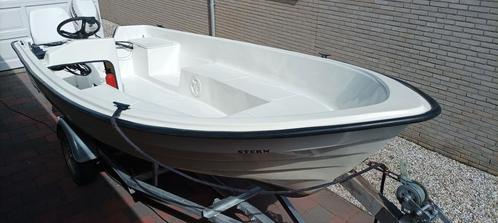Console boot 15 pk, Watersport en Boten, Speedboten, Gebruikt, 3 tot 6 meter, Benzine, Minder dan 70 pk, Polyester, Buitenboordmotor