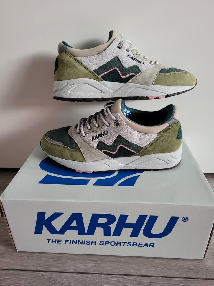 Karhu ARIA 95 Sneakers - Groen/Roze maat 40, Kleding | Dames, Schoenen, Nieuw, Sneakers of Gympen, Groen, Ophalen of Verzenden