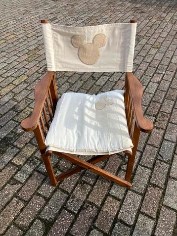 Houten Regisseursstoel met Kussen beschikbaar voor biedingen