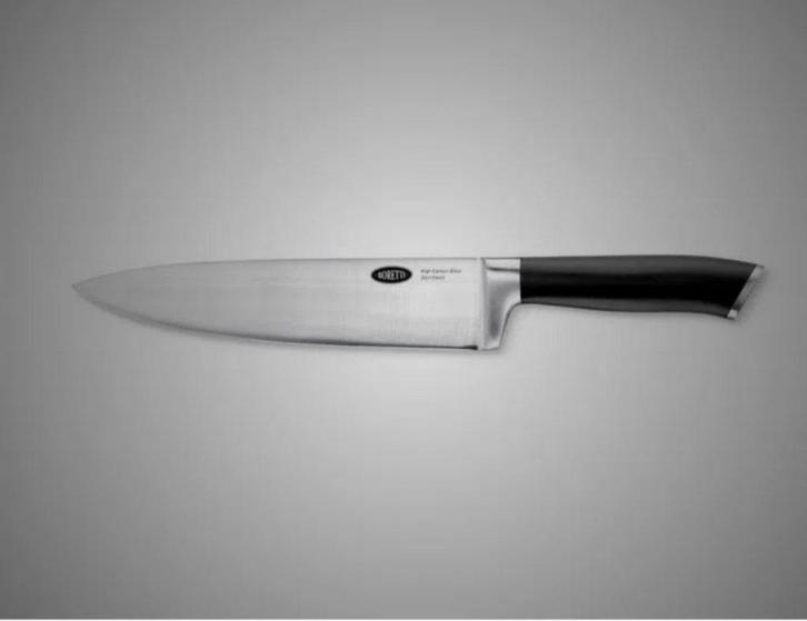 Boretti Koksmes 20cm - Nieuw!, Huis en Inrichting, Keuken | Bestek, Nieuw, Los bestek, Rvs of Chroom, Vaatwasserbestendig, Ophalen of Verzenden