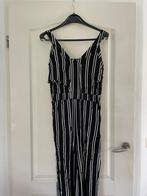 Zwart wit gestreepte jumpsuit, maat S merk object, Zwart, Object, Ophalen of Verzenden, Zo goed als nieuw