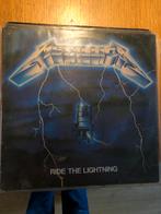 Metallica ride the lightning, Cd's en Dvd's, Vinyl | Hardrock en Metal, Ophalen of Verzenden, Gebruikt