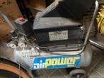 Kinzo Airpower 31L25 Compressor, Doe-het-zelf en Verbouw, Compressors, Gebruikt, 6 tot 10 bar, Ophalen of Verzenden, Minder dan 200 liter/min