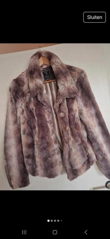 Nieuwe Geisha Vintage fake fur jas maat XL beschikbaar voor biedingen