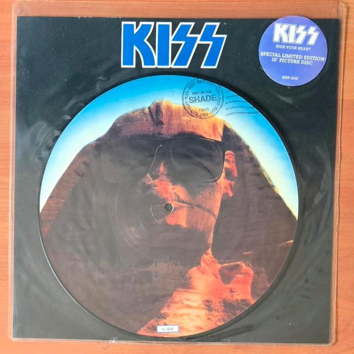 KISS - Hot In The Shade Picture Disc Pakket, Cd's en Dvd's, Vinyl | Rock, Zo goed als nieuw, Overige genres, 10 inch, Ophalen of Verzenden