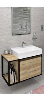 Wastafelmeubel, Huis en Inrichting, Badkamer | Badkamermeubels, Ophalen, Nieuw, 50 tot 100 cm, Minder dan 100 cm