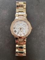 Guess dameshorloge – goudkleurig met steentjes, Sieraden, Tassen en Uiterlijk, Horloges | Dames, Ophalen of Verzenden, Zo goed als nieuw