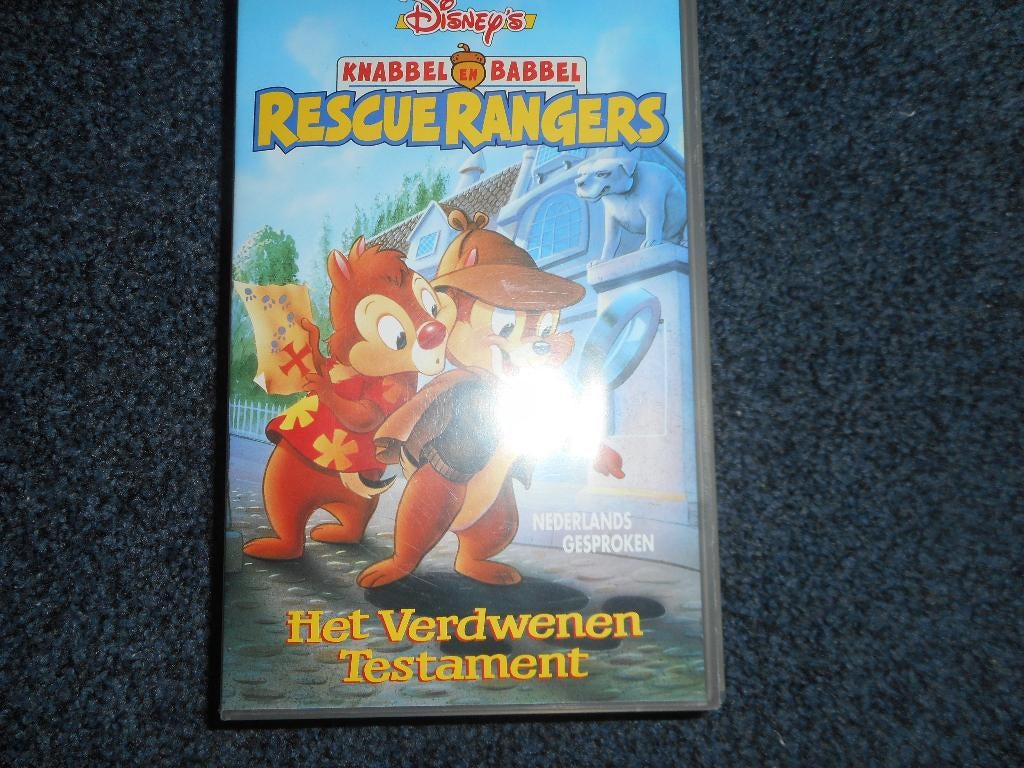 RESQUE RANGERS! 3 Leuke Disney Tekenfilms Op VIDEO!, Cd's en Dvd's, VHS | Kinderen en Jeugd, Tekenfilm, Verzenden, Alle leeftijden