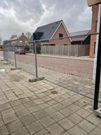 8 bouwhekken, compleet met kunststof voeten en 7 klemmen, Tuin en Terras, Tuinhekken en Hekwerk, Ophalen of Verzenden, Gebruikt