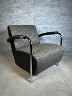 Leolux Scylla design fauteuil. In topstaat!, Huis en Inrichting, Fauteuils, Ophalen, Metaal, Leolux Dutch design klassieker, 75 tot 100 cm