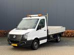 Volkswagen Crafter 35 L2 163pk - Open Laadbak + Kraan, Voorwielaandrijving, Euro 5, Stof, Zwart