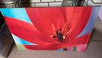 118 x 78 schilderij bloem ikea, Ophalen, Zo goed als nieuw, Schilderij, 75 cm of meer