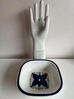 Vintage Groot Rörstrand ‘Pontus’ Schaal Blauw Olle Alberius, Ophalen of Verzenden