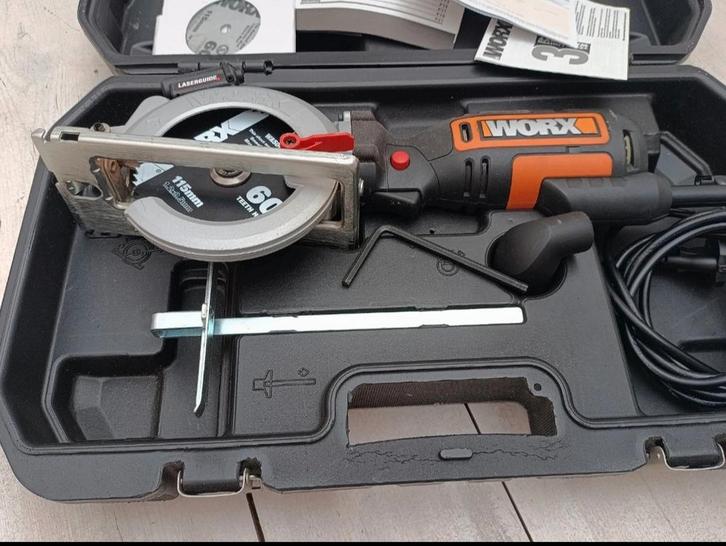 Workz mini hand Cutter, Doe-het-zelf en Verbouw, Gereedschap | Zaagmachines, Cirkelzaag, 1200 watt of meer, 30 tot 70 mm, Verzenden