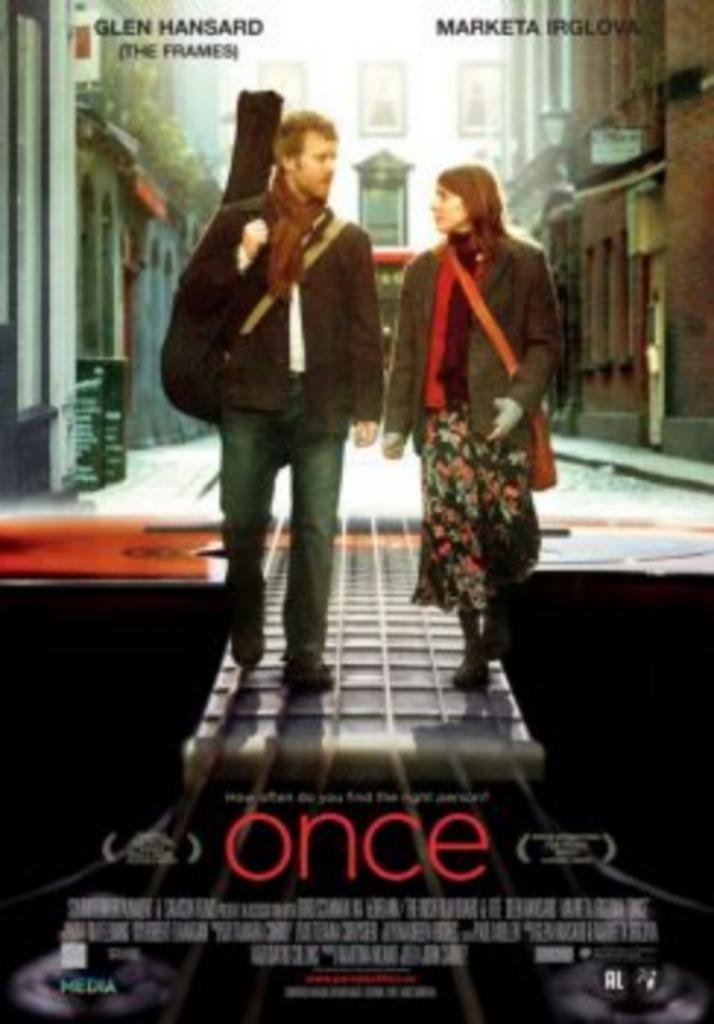 ONCE      filmposter., Verzamelen, Posters, Zo goed als nieuw, Film en Tv, Verzenden