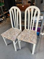 2 eetkamerstoelen, Ophalen, Gebruikt