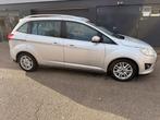 Ford Grand C-Max 1.6 Ecoboost 110KW 2013 zilver grijs Titani, Auto's, Voorwielaandrijving, 1596 cc, Stof, 74 €/maand