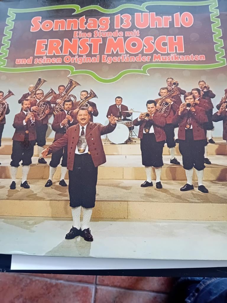 2 LP's Ernst Mosch en Egerlander Muzikanten., Ophalen of Verzenden, Gebruikt, 12 inch, Europees
