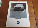 Folder BMW 2002 1968, Ophalen of Verzenden, Zo goed als nieuw, BMW, BMW