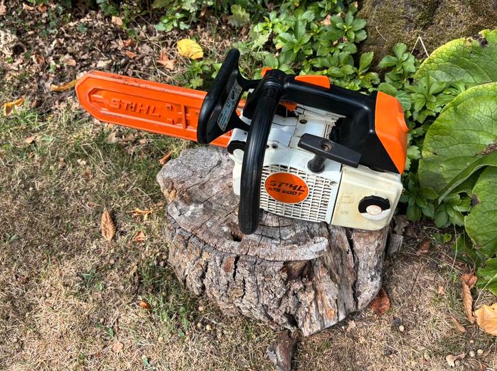 Stihl MS 200 T tophandle benzine motorzaag kettingzaag nette, Tuin en Terras, Hand-tuingereedschap, Gebruikt, Overige soorten