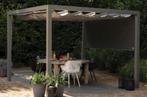 Nesling harmonicadoek 370x370cm antraciet, Ophalen of Verzenden, Nieuw