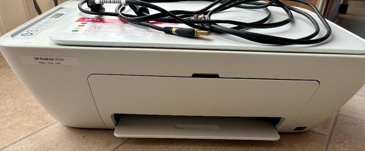 Hp deskjet printer 2620, Computers en Software, Printers, Gebruikt, All-in-one, Inkjetprinter, Kleur printen, Kopieren, Scannen