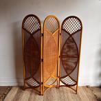 Rotan bamboe kamerscherm vintage, Vintage, Vintage, Zo goed als nieuw, Vintage