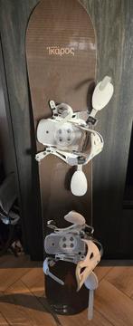 Snowboard met bindingen - Nobile Ikaros, Sport en Fitness, Ophalen of Verzenden, Gebruikt, Board