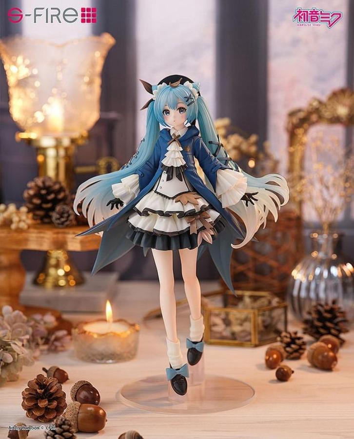Hatsune Miku Series Statue Miku Autumn Outing 22 cm, Verzamelen, Poppetjes en Figuurtjes, Nieuw, Verzenden